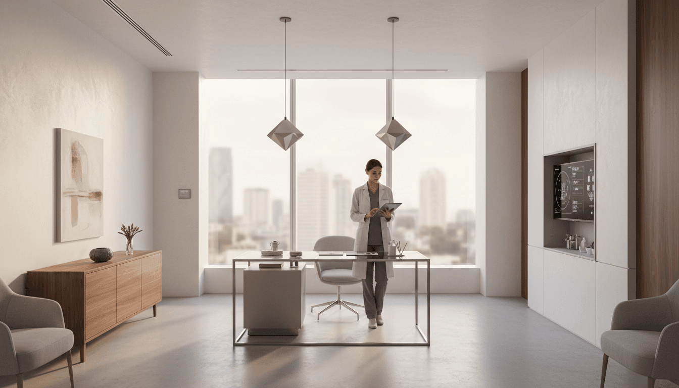 Multiple MySmartRPM devices deployed across clinic examination areas