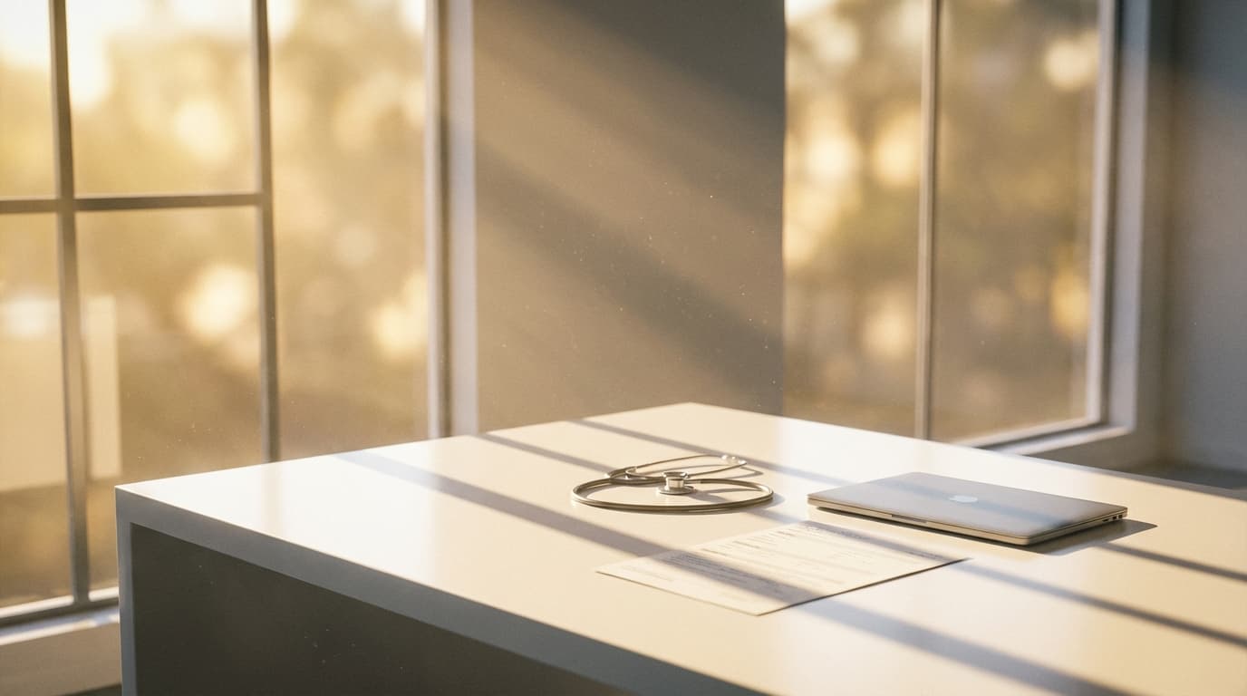 Healthcare provider holding MySmartRPM blood pressure monitor device